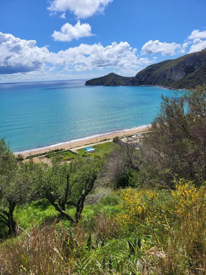 Maria Apartments Agios Georgios Pagon Dış mekan fotoğraf