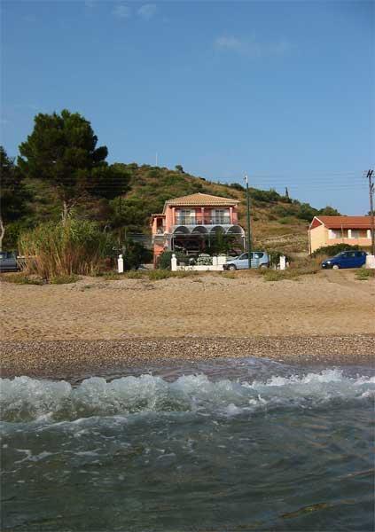 Maria Apartments Agios Georgios Pagon Dış mekan fotoğraf